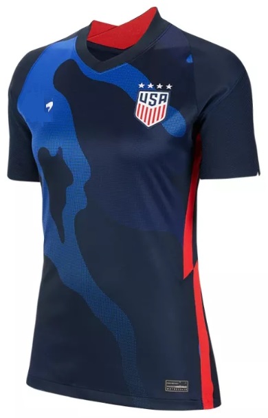 Camisa Feminina seleção dos Estados Unidos 2020 II Away